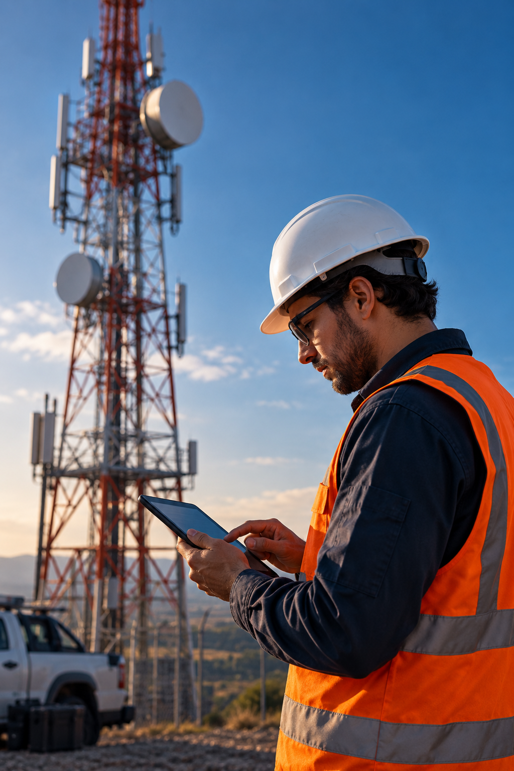 Especialista acompanhando dados operacionais em monitores